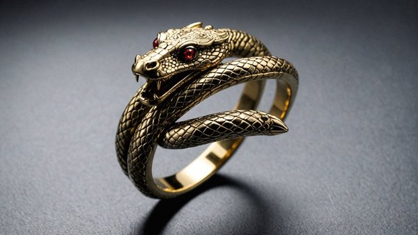 Succombez au charme de la bague serpent élégante et unique